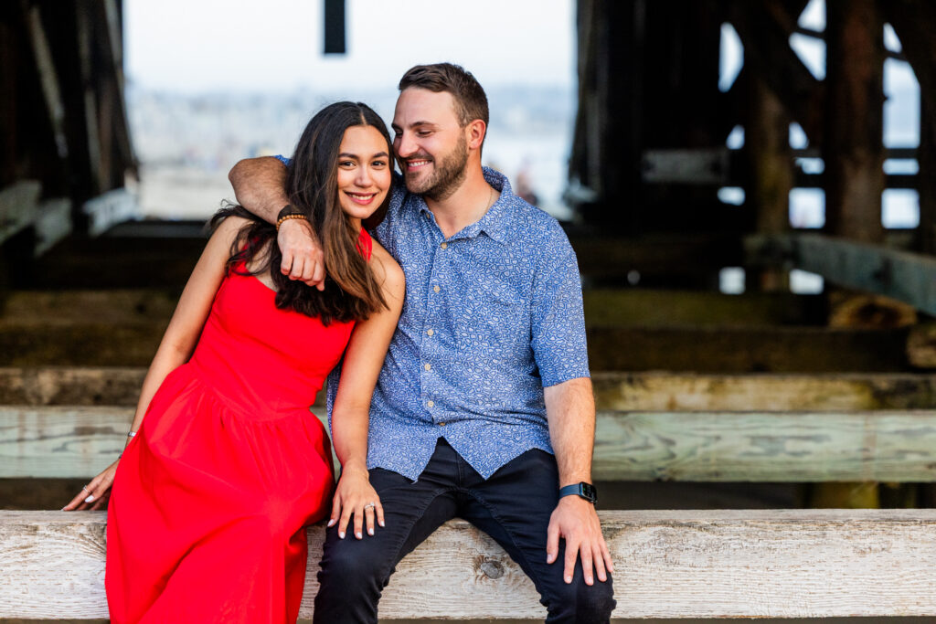Pacific Beach Proposal Photographer: A Cross-Border Love Story at Crystal Pier san diego engagement photographers 1